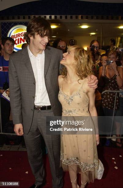 And BRITTANY MURPHY at the Sydney premiere of the new film JUST MARRIED on the 17th of February 2003.