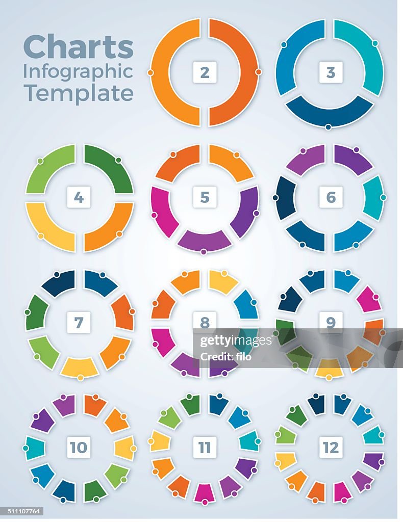 Infographik Vorlage Diagramme und Schaubilder
