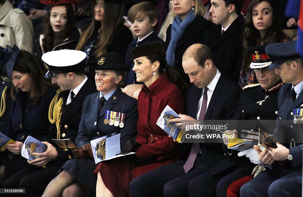 The Duke And Duchess Of Cambridge Visit RAF Valley