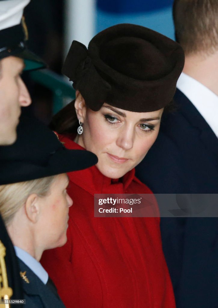 BRITAIN-ROYALS-RAF-CEREMONY