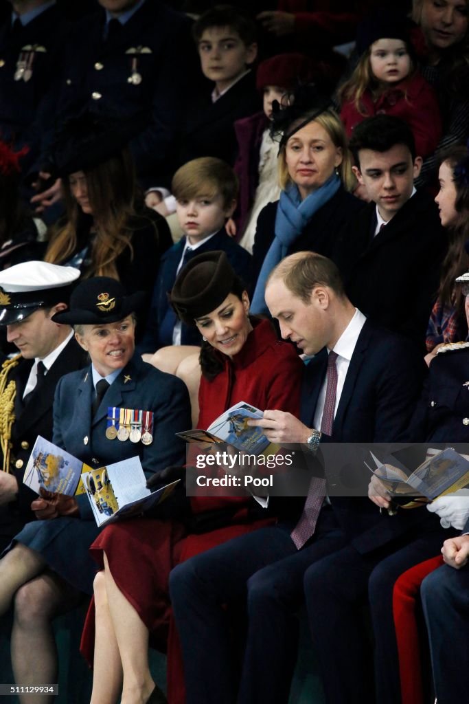 BRITAIN-ROYALS-RAF-CEREMONY