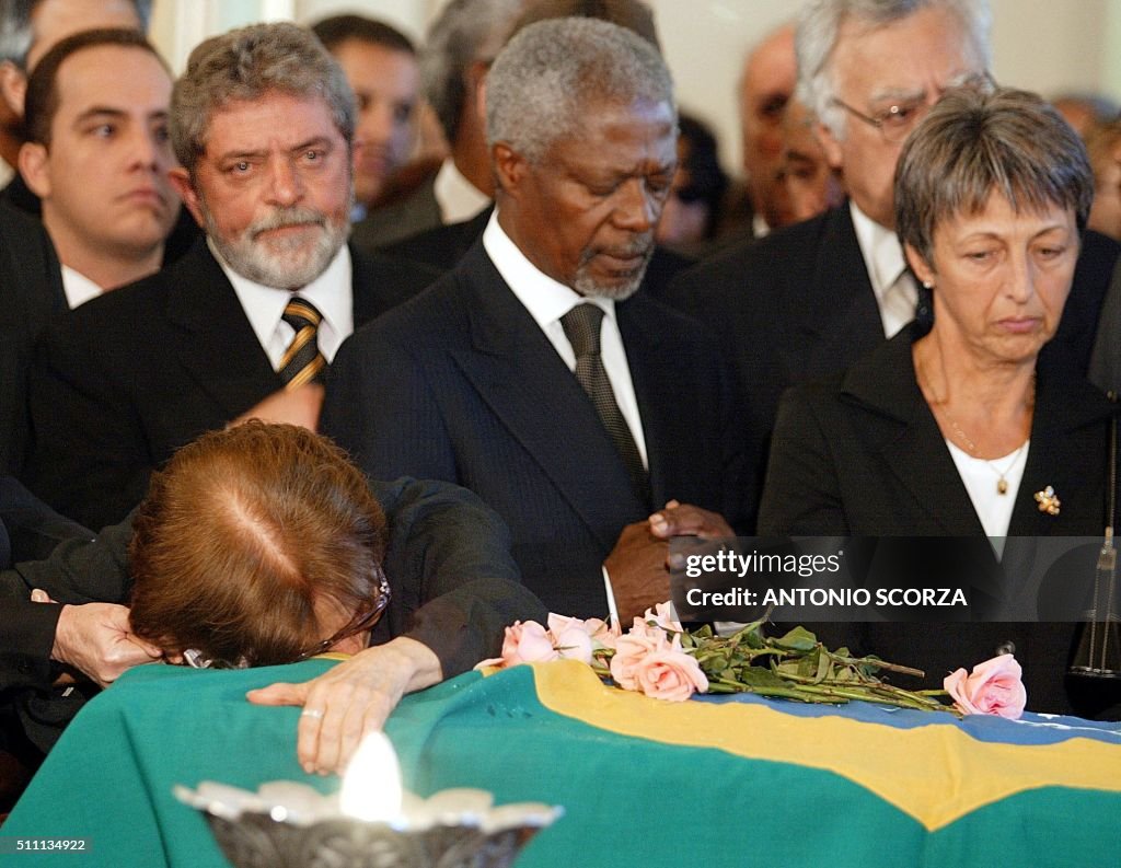 BRAZIL-UN-KOFI ANNAN-VIEIRA DE MELLO