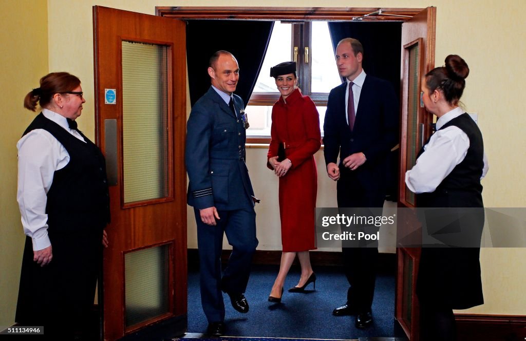 BRITAIN-ROYALS-RAF-CEREMONY