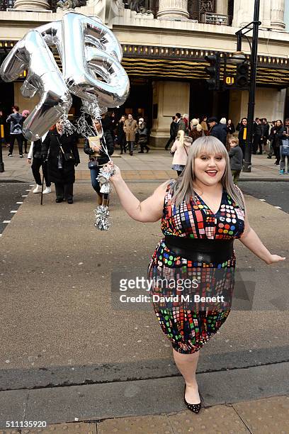 Beth Ditto fashion collection launch at Selfridges on February 18, 2016 in London, England.