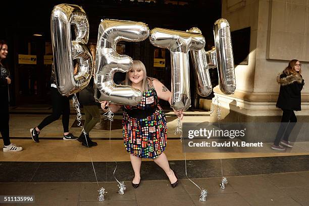 Beth Ditto fashion collection launch at Selfridges on February 18, 2016 in London, England.