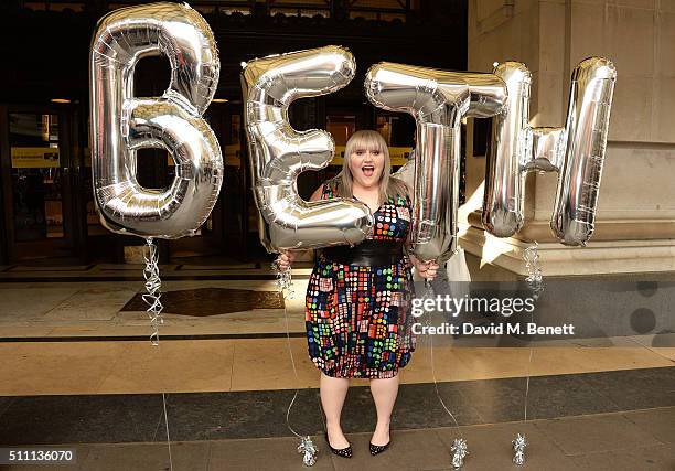 Beth Ditto fashion collection launch at Selfridges on February 18, 2016 in London, England.