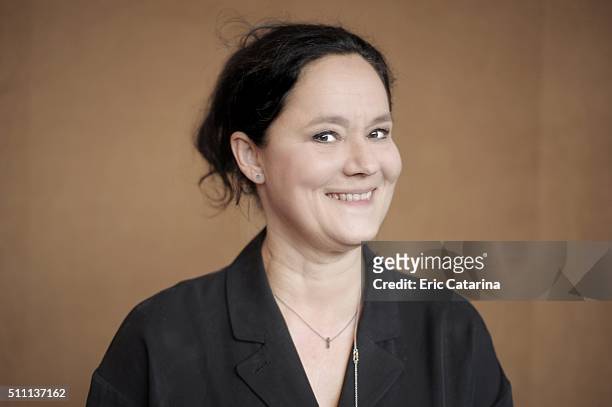 Actress Pernilla August is photographed for Self Assignment on February 12, 2016 in Berlin, France.