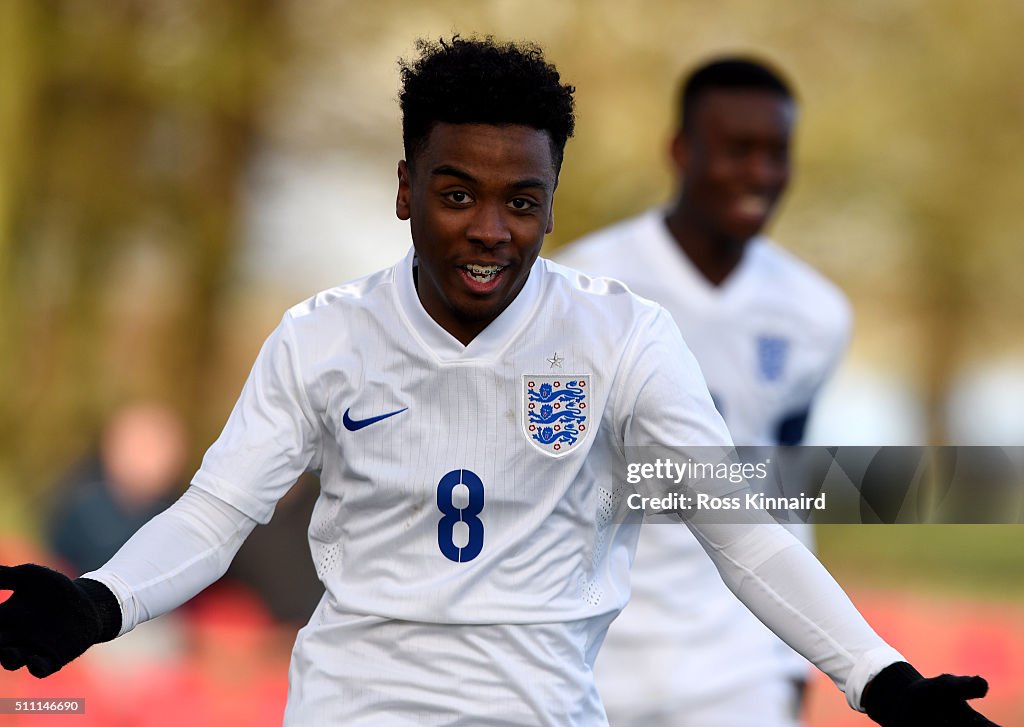 England v Czech Republic - U16s International Friendly