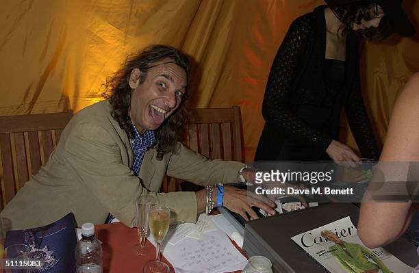 Rory Keegan attends the afterparty at China White's club at Cartier International Day held at Guards Polo Club, Windsor Great Park on July 25, 2004...