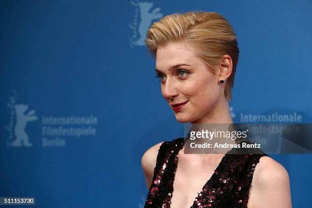 Actress Elizabeth Debicki attends the 'The Night Manager' premiere during the 66th Berlinale International Film Festival Berlin at Haus der Berlinale...