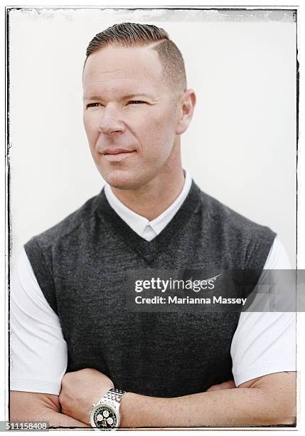 Golfing coach Sean Foley poses for a portrait on February 17, 2016 in Pacific Palisades, California.