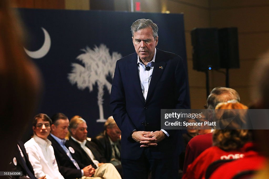 Jeb Bush Holds Town Hall In Columbia, South Carolina