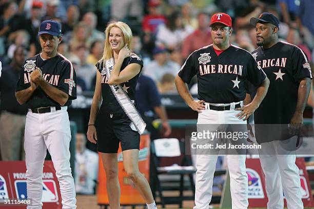 Fred Lynn, former All-Star outfielder for the Boston Red Sox, Shandi Finnessey, Miss USA 2004, Will Clark, former All-Star First baseman for the San...