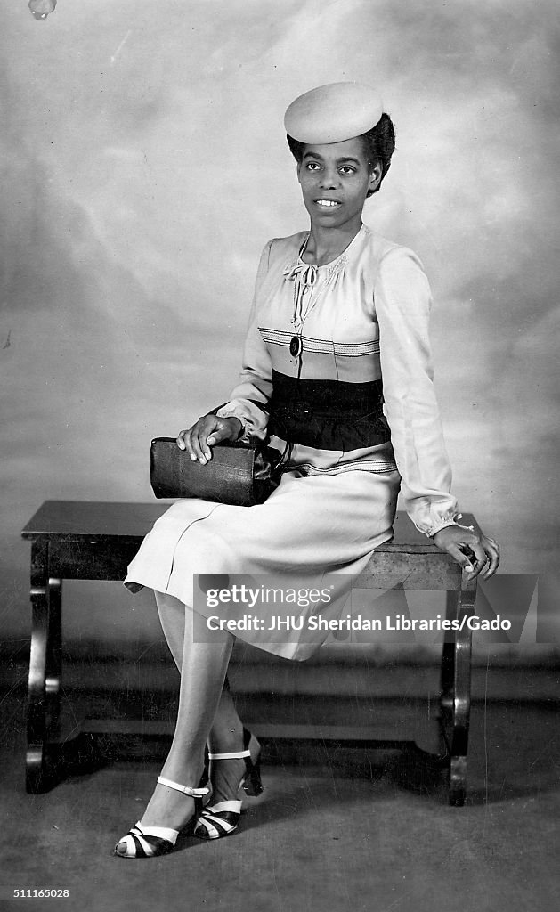 Postcard of an African American Woman