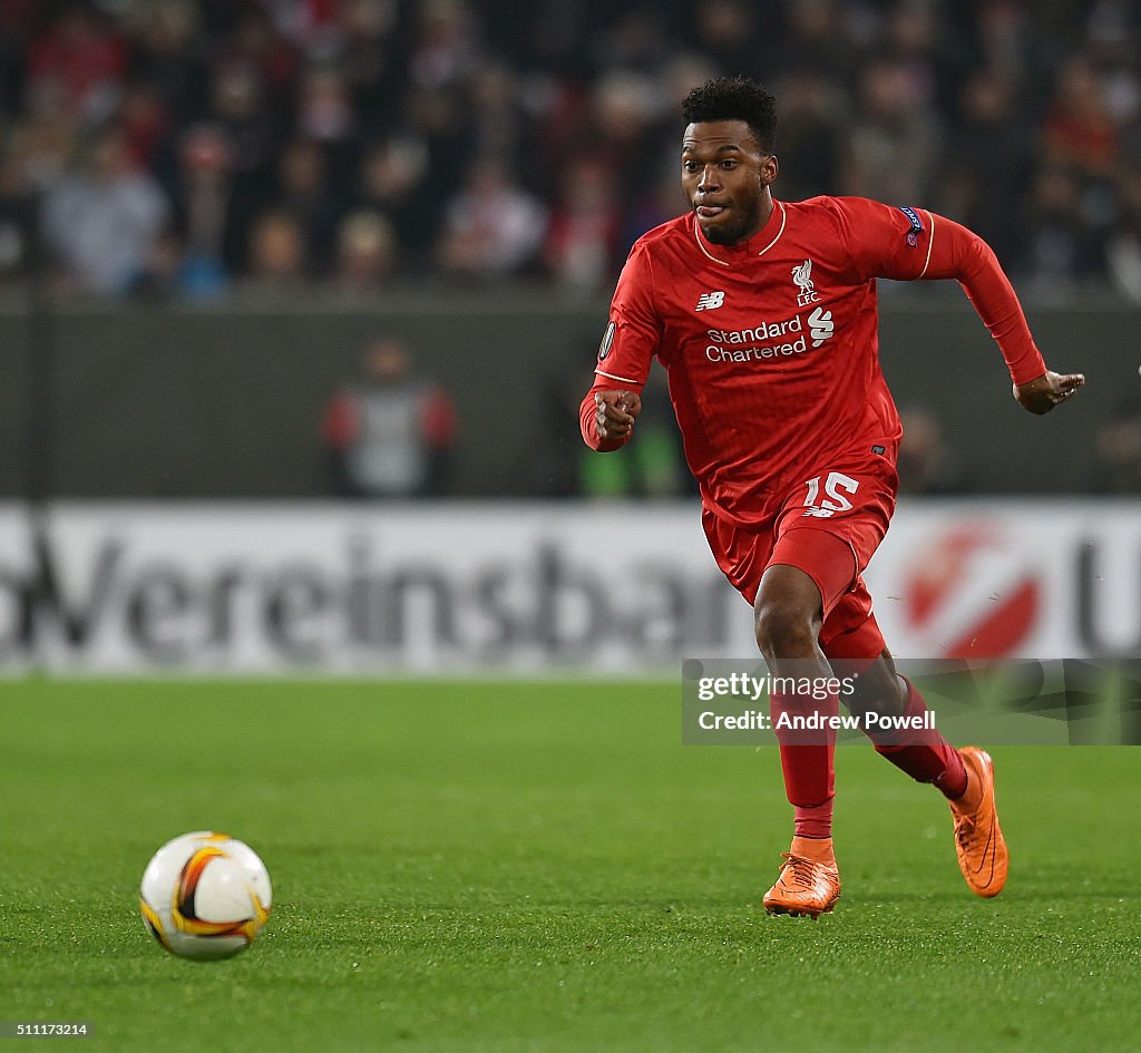 FC Augsburg v Liverpool - UEFA Europa League Round of 32: First Leg