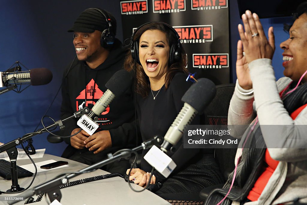Celebrities Visit SiriusXM Studios - February 18, 2016