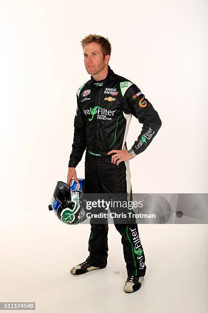 Series driver Blake Koch poses for a photo at Daytona International Speedway on February 18, 2016 in Daytona Beach, Florida.