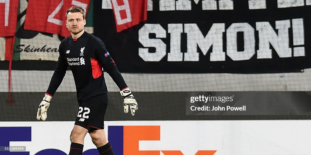 FC Augsburg v Liverpool - UEFA Europa League Round of 32: First Leg