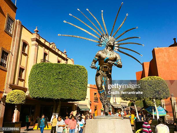 santiago de queretaro, mexique - ville de queretaro photos et images de collection
