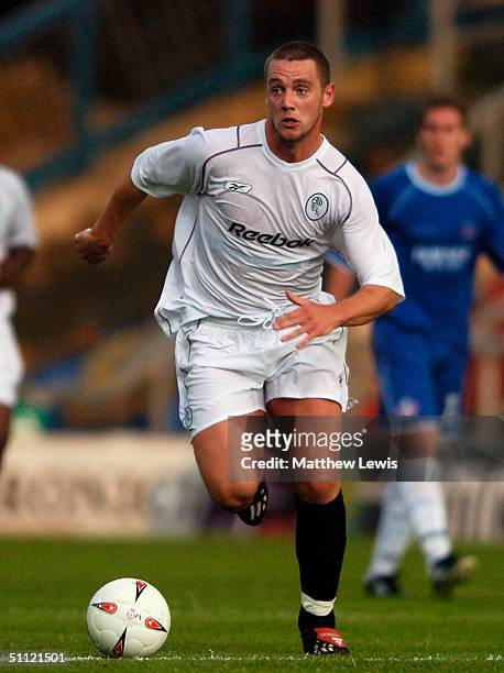 Kevin Nolan of Bolton in action during the Pre-Season friendly match between Oldham Athletic and Bolton Wanderers at Boundary Park on July 27, 2004...