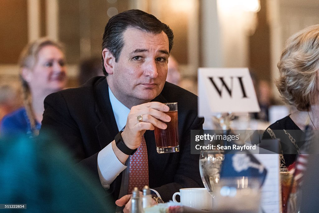 Ted Cruz Addresses Republican Women's Club In South Carolina