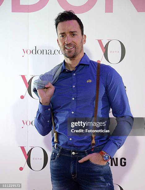 Pablo Puyol attends the 'Yo Dona' Party - Mercedes-Benz Madrid Fashion Week Autumn/Winter 2016/2017 at the NH Eurobuilding Hotel on February 18, 2016...
