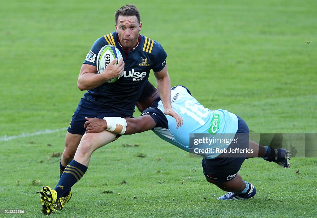 Super Rugby Trial Match - Highlanders v Waratahs