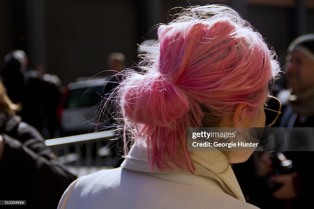 Street Style - Day 8 - New York Fashion Week: Women's Fall/Winter 2016