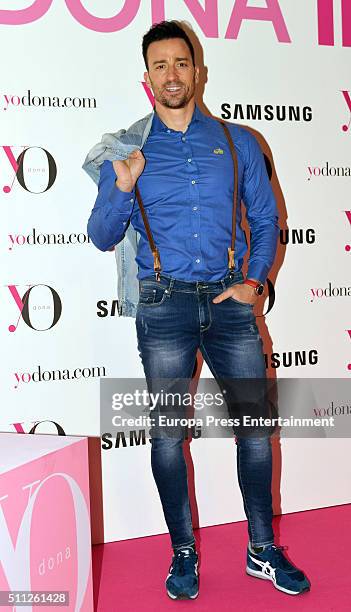 Pablo Puyol attends the 'Yo Dona' Party - Mercedes-Benz Madrid Fashion Week Autumn/Winter 2016/2017 at NH Eurobuilding Hotel on February 18, 2016 in...