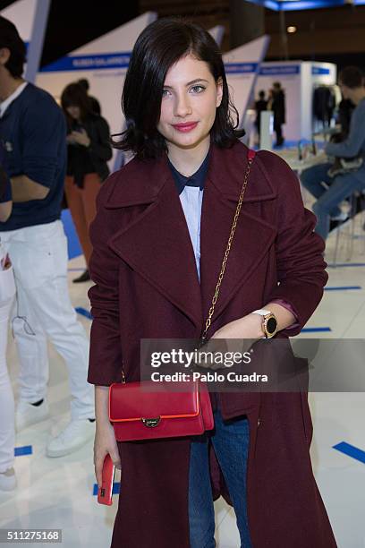 Miriam Giovanelli attends the Mercedes-Benz Madrid Fashion Week Autumn/Winter 2016/2017 at Ifema on February 19, 2016 in Madrid, Spain.