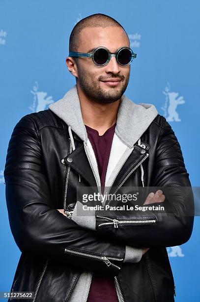 Actor Amir Jadidi attends the 'A Dragon Arrives!' photo call during the 66th Berlinale International Film Festival Berlin at Grand Hyatt Hotel on...