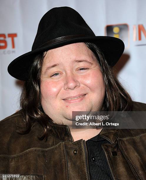 Actor E.J. Dela Pena arrives for the InfoList Pre-Oscar Soiree And Birthday Party for Jeff Gund held at OHM Nightclub on February 18, 2016 in...