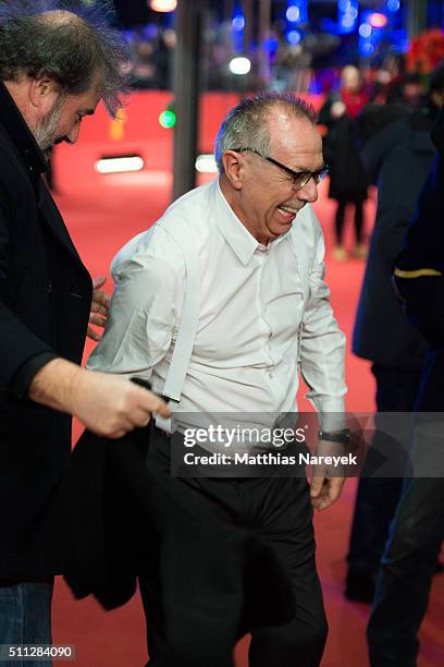 Dieter Kosslick attends the 'Saint Amour' premiere during the 66th Berlinale International Film Festival Berlin at Berlinale Palace on February 19,...