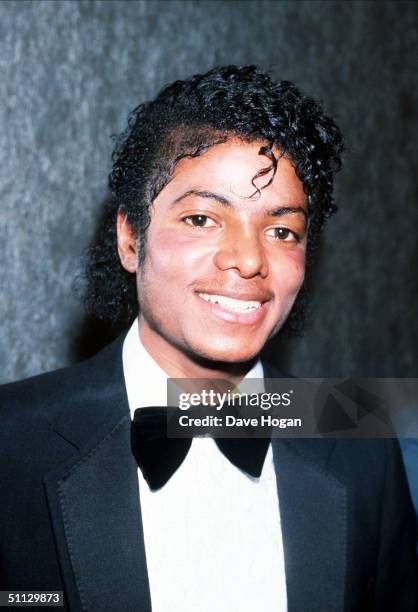 Singer Michael Jackson in 1983 in London.