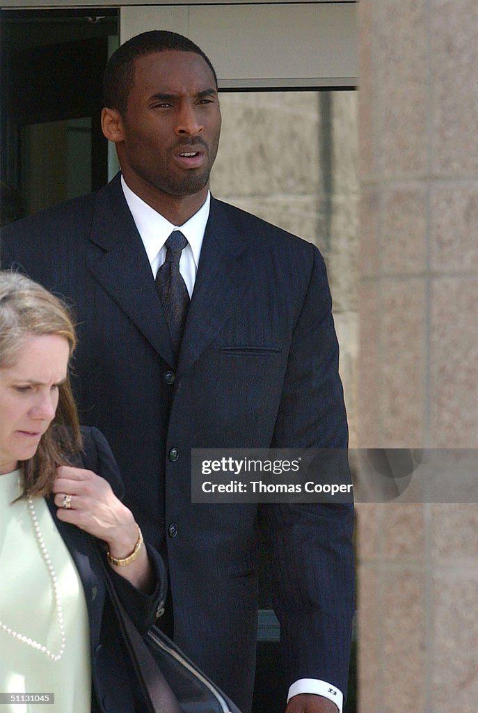 Kobe Bryant Attends Pre-Trial Hearings