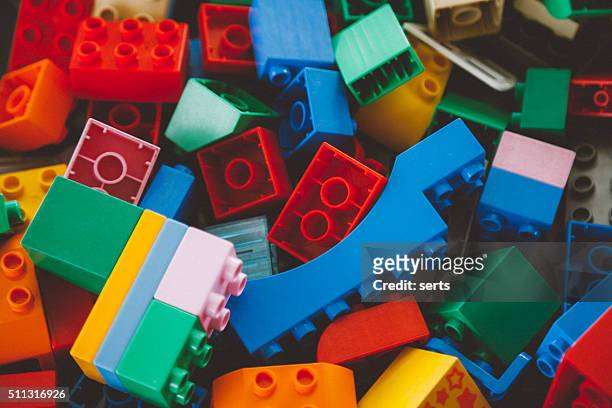 lego building bricks and blocks - lego stock pictures, royalty-free photos & images