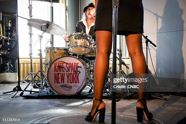 New York Fashion Week 2016 -- Pictured: At the Kate Spade New York Fall 2016 Presentation at the Rainbow Room during New York Fashion Week 2016 on...