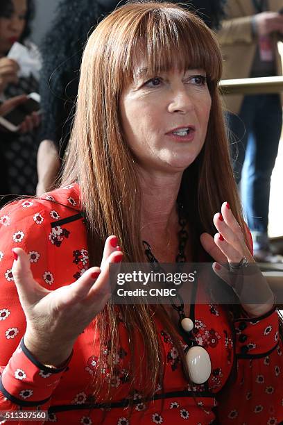 New York Fashion Week 2016 -- Pictured: Kate Spade New York president and creative director Deborah Lloyd at the Kate Spade New York Fall 2016...