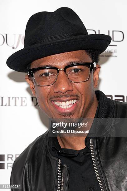 DuJour Magazine celebrates January cover star Nick Cannon at Dream Midtown NYC on February 19, 2016 in New York City.