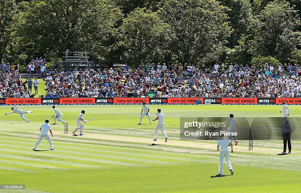 New Zealand v Australia - 2nd Test: Day 1