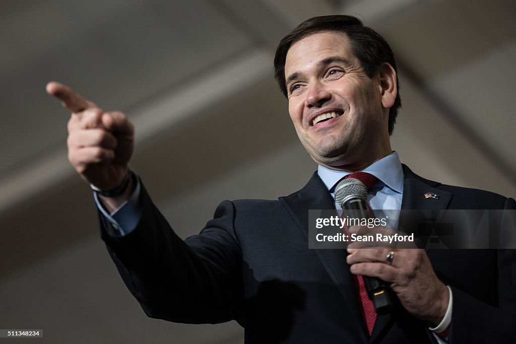 Marco Rubio Holds Rallies Across South Carolina Ahead Of Primary