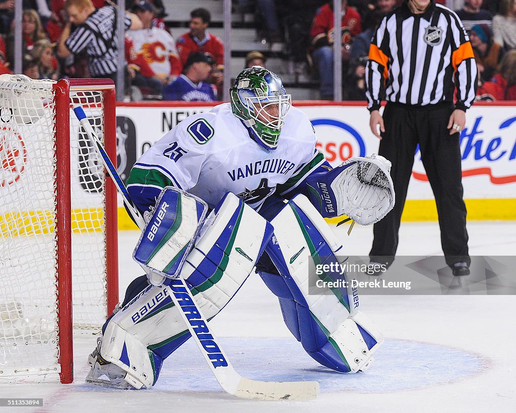 Vancouver Canucks v Calgary Flames