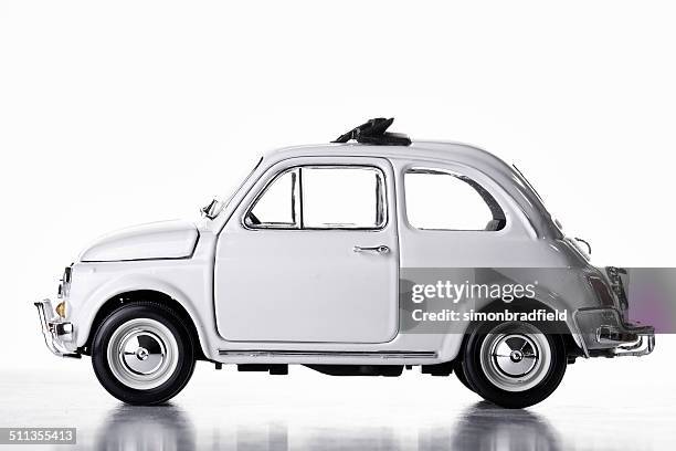 fiat 500l model - 20th century model car stock pictures, royalty-free photos & images