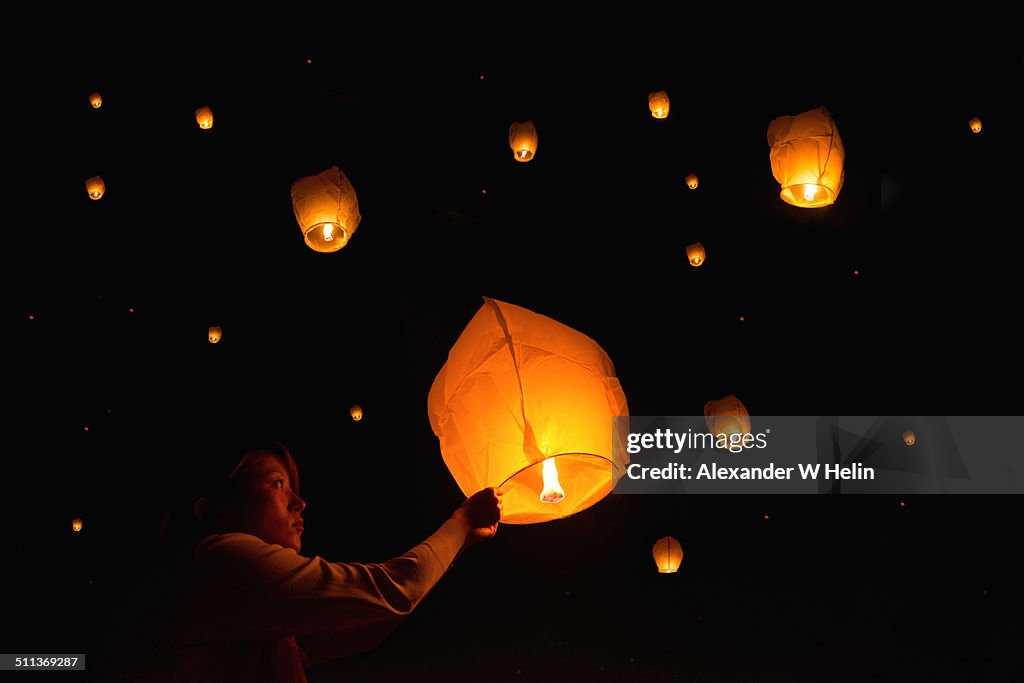 Paper lanterns