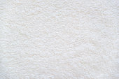 White background of plush fabric