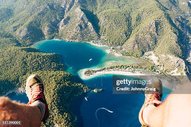 Paragliding over Oludeniz Blue Lagoon