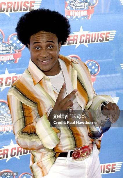 Actor Orlando Brown attends the premiere of "Tiger Cruise" on August 3, 2004 on board the U.S.S. Intrepid, Sea Air-Space Museum in New York City.