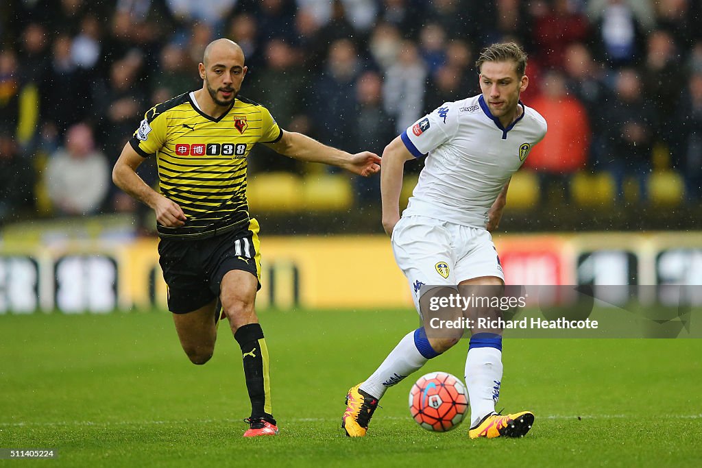 Watford v Leeds United - The Emirates FA Cup Fifth Round