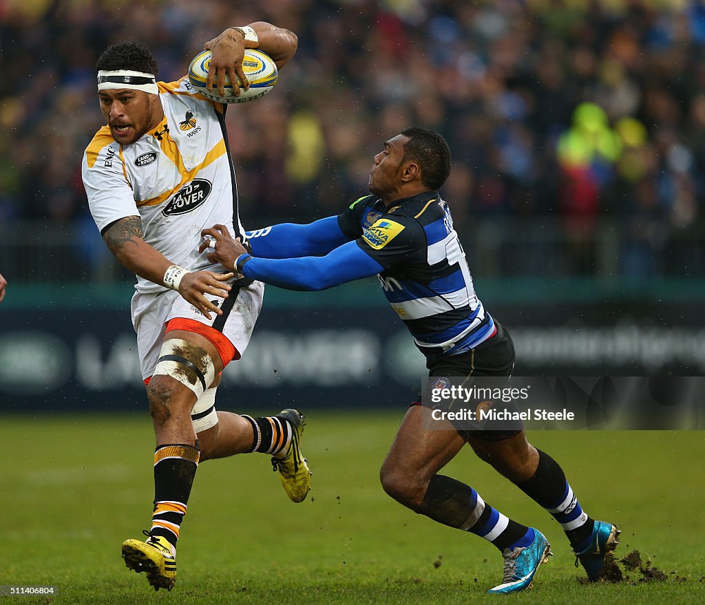 Bath Rugby v Wasps - Aviva Premiership