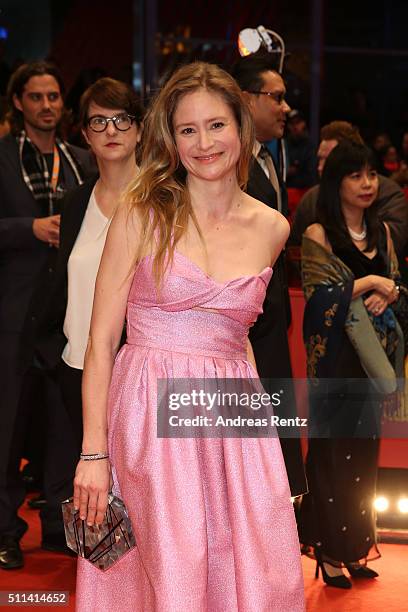 Julia Jentsch attends the closing ceremony of the 66th Berlinale International Film Festival on February 20, 2016 in Berlin, Germany.